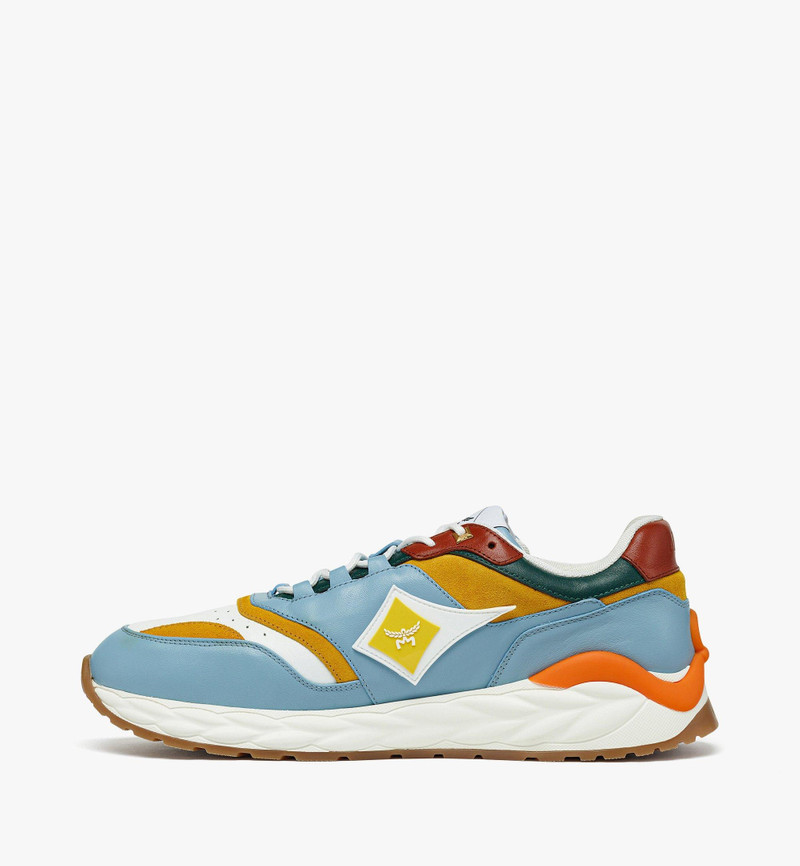 MCM Skywander Lo Sneakers in Calf Leather outlook