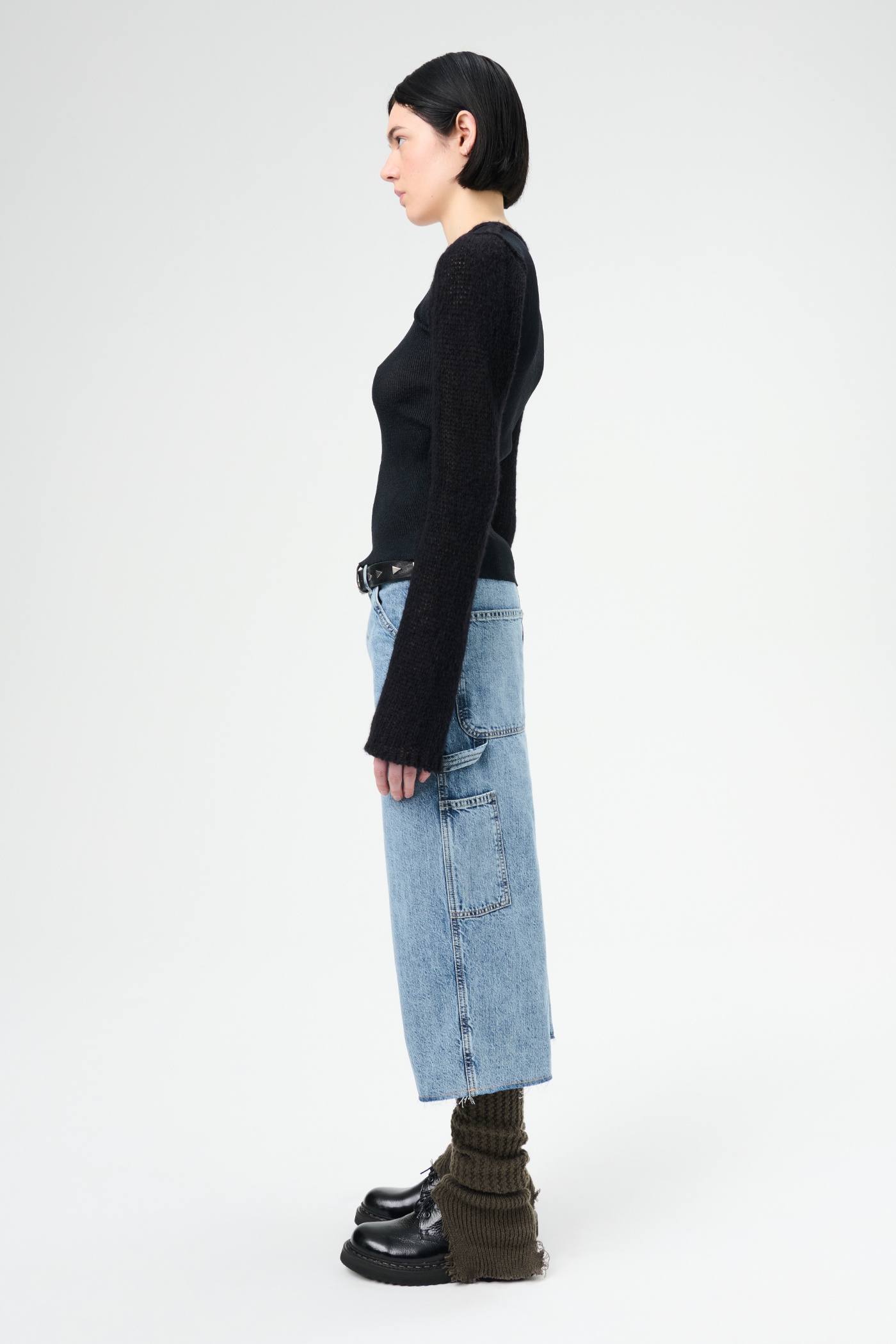 Trade Half Cut Shadow Wash Denim - 4