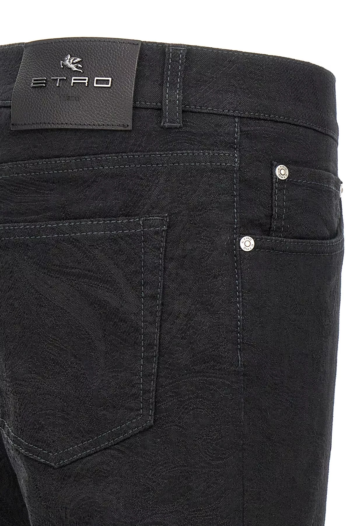 Jacquard jeans - 5