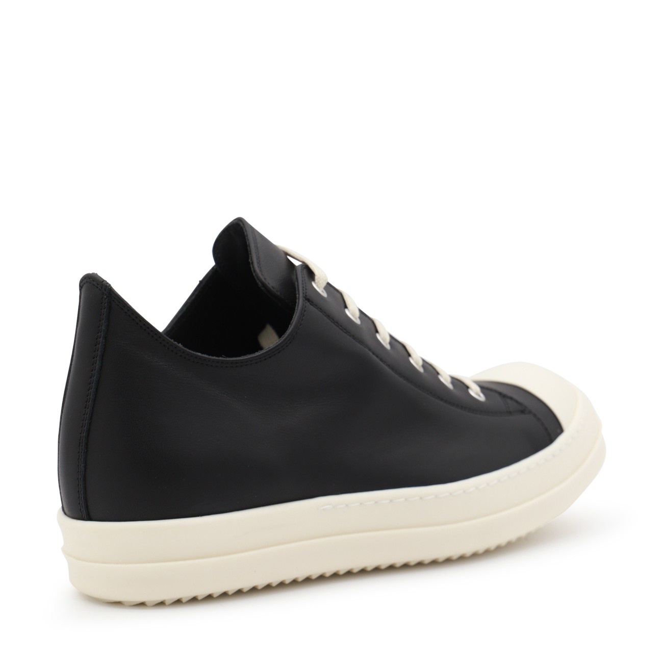 black leather porterville sneakers - 3