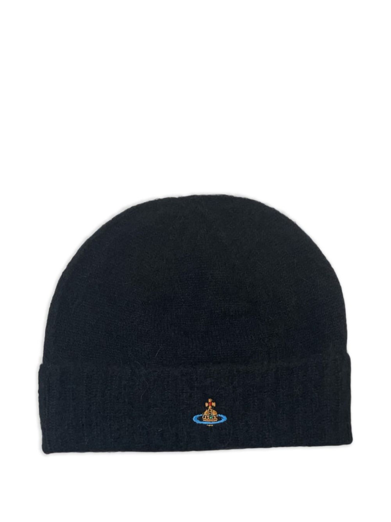 Orb-embroidered beanie 1