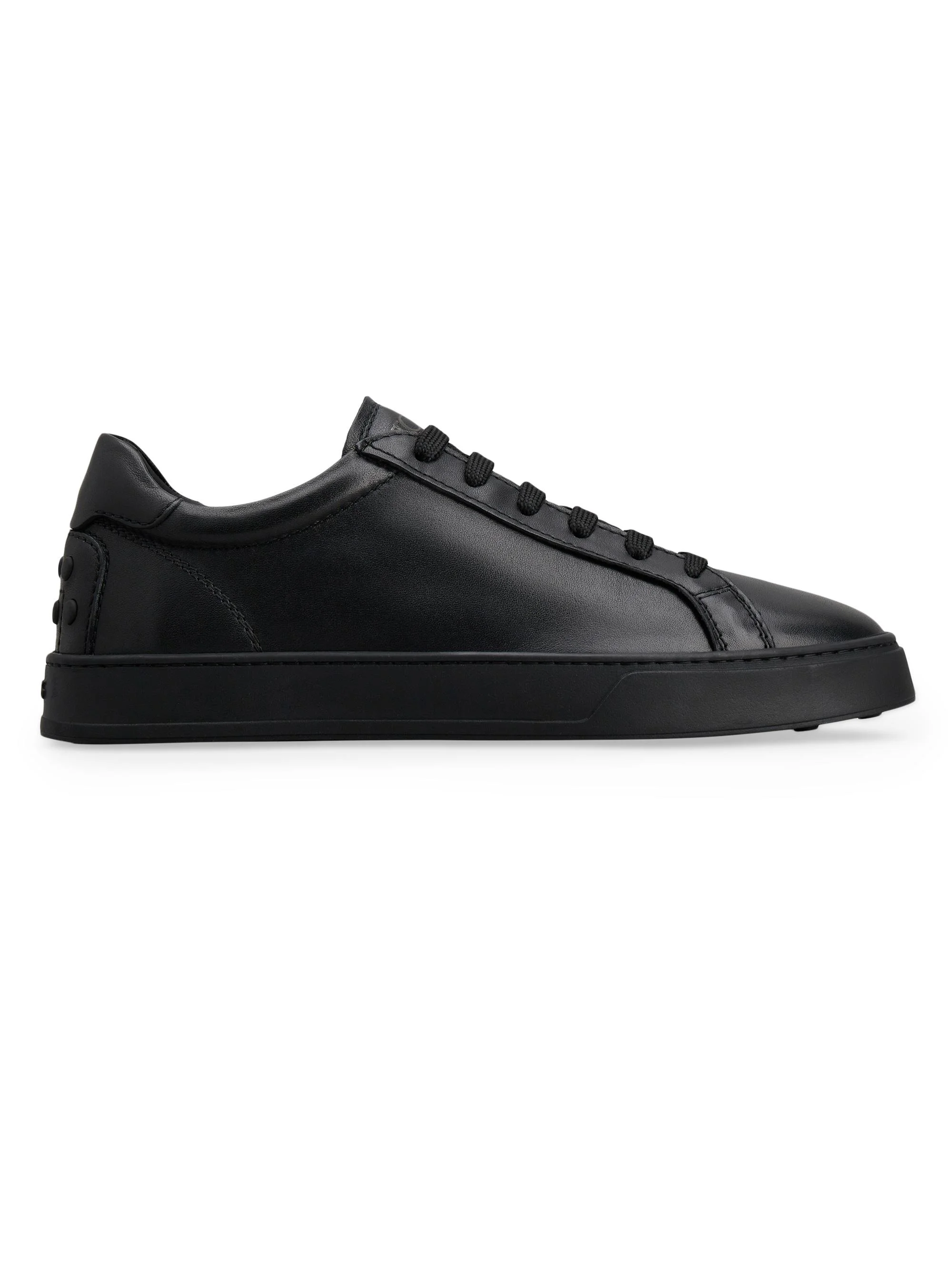 Men's Monogrammed Calfskin Sneakers - Nero - 1