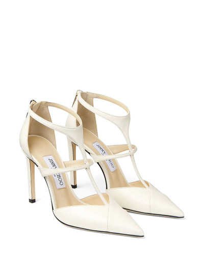 JIMMY CHOO Saoni 100mm pointed pumps outlook