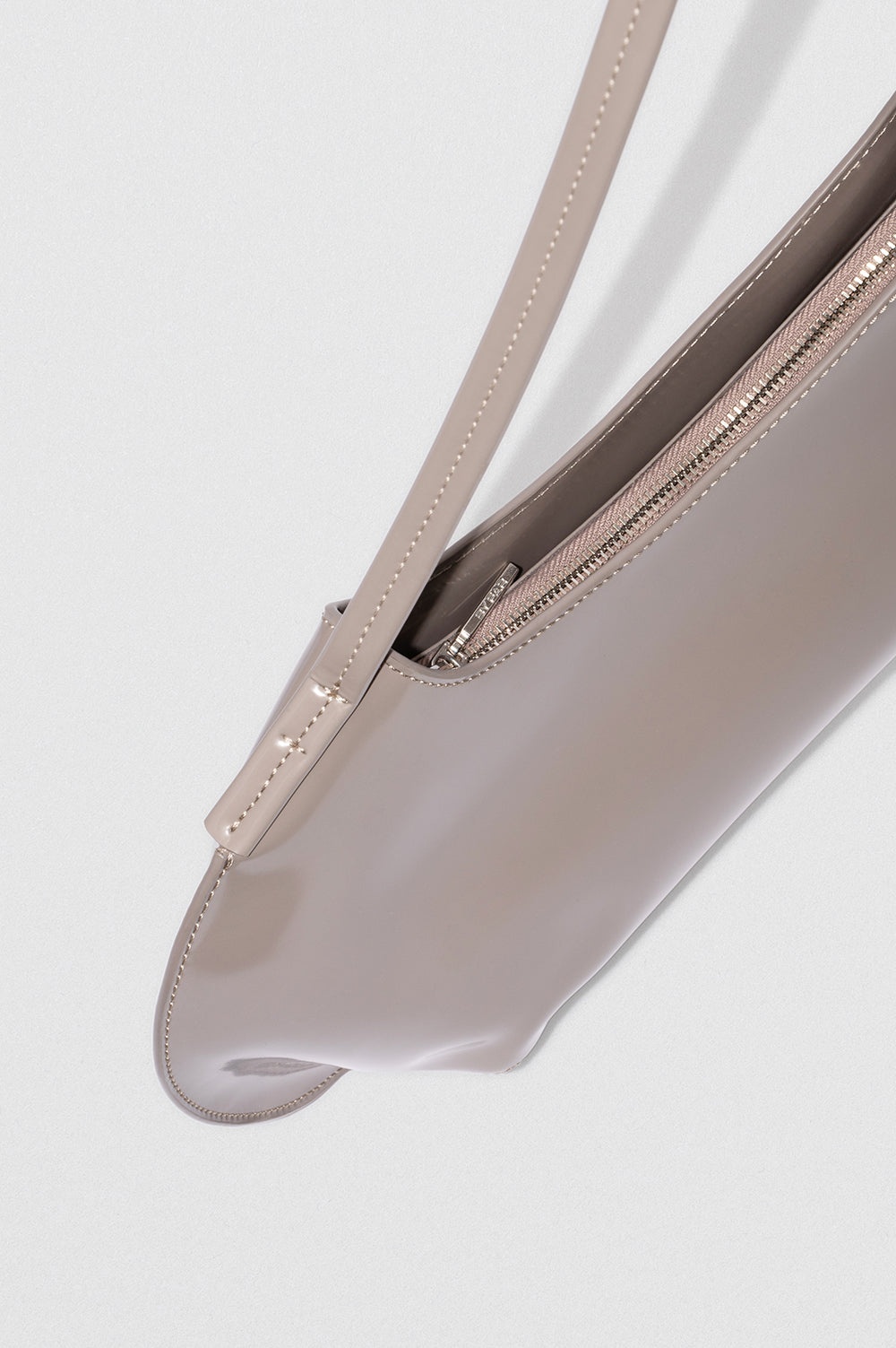 Horner Fawn Semi Patent Leather Shoulder Bag - 3