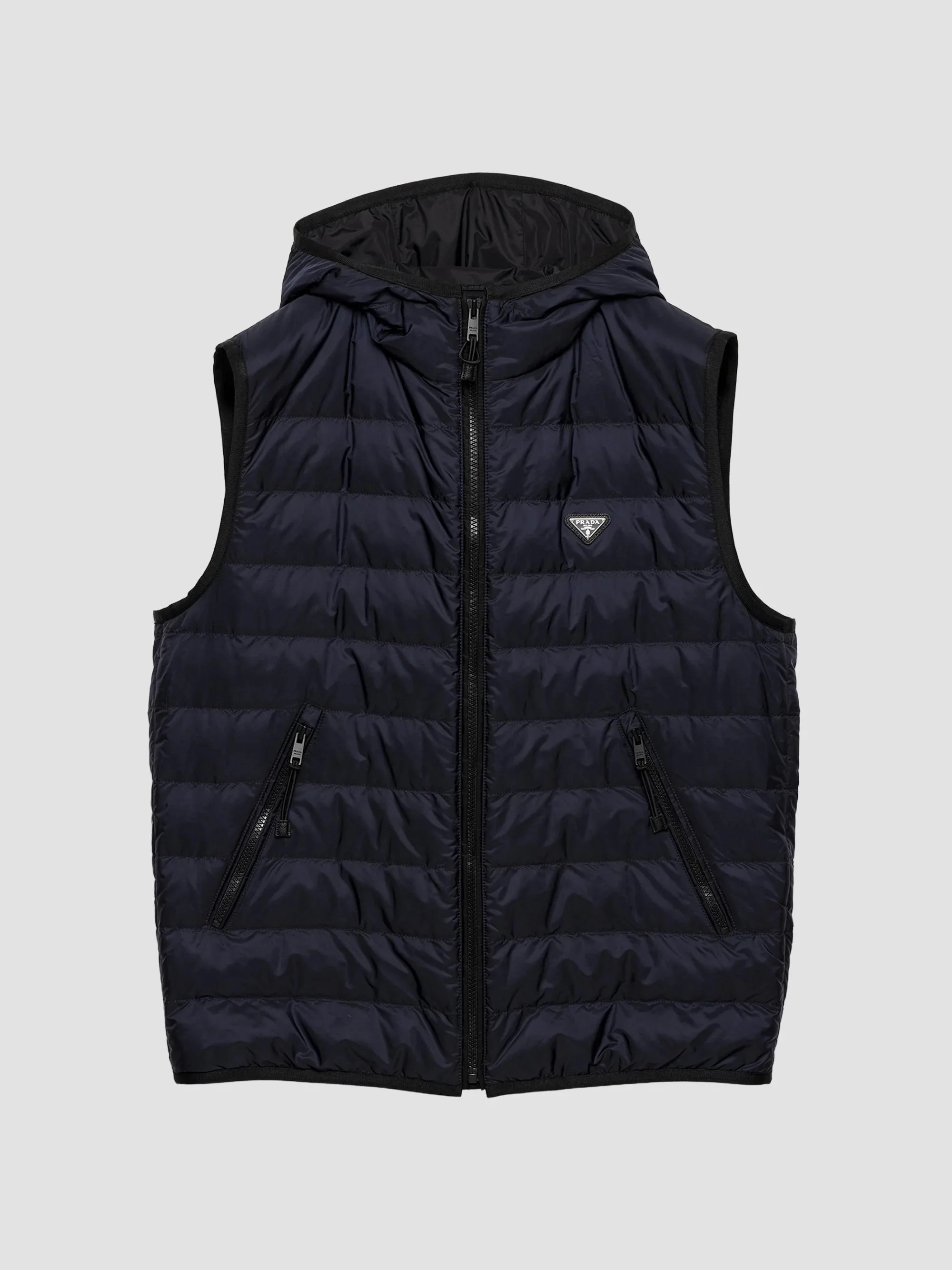 Men's Re-Nylon Down Vest - Blue - 1
