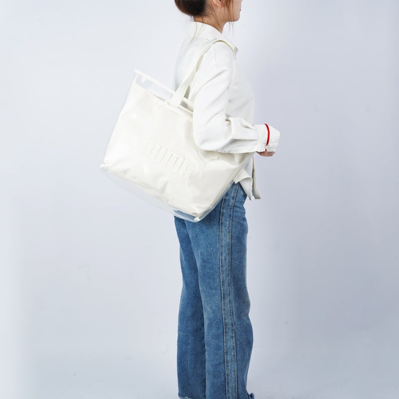 (WMNS) PUMA Core Twin Shopper Bag 'Beige' 076116-07 - 3