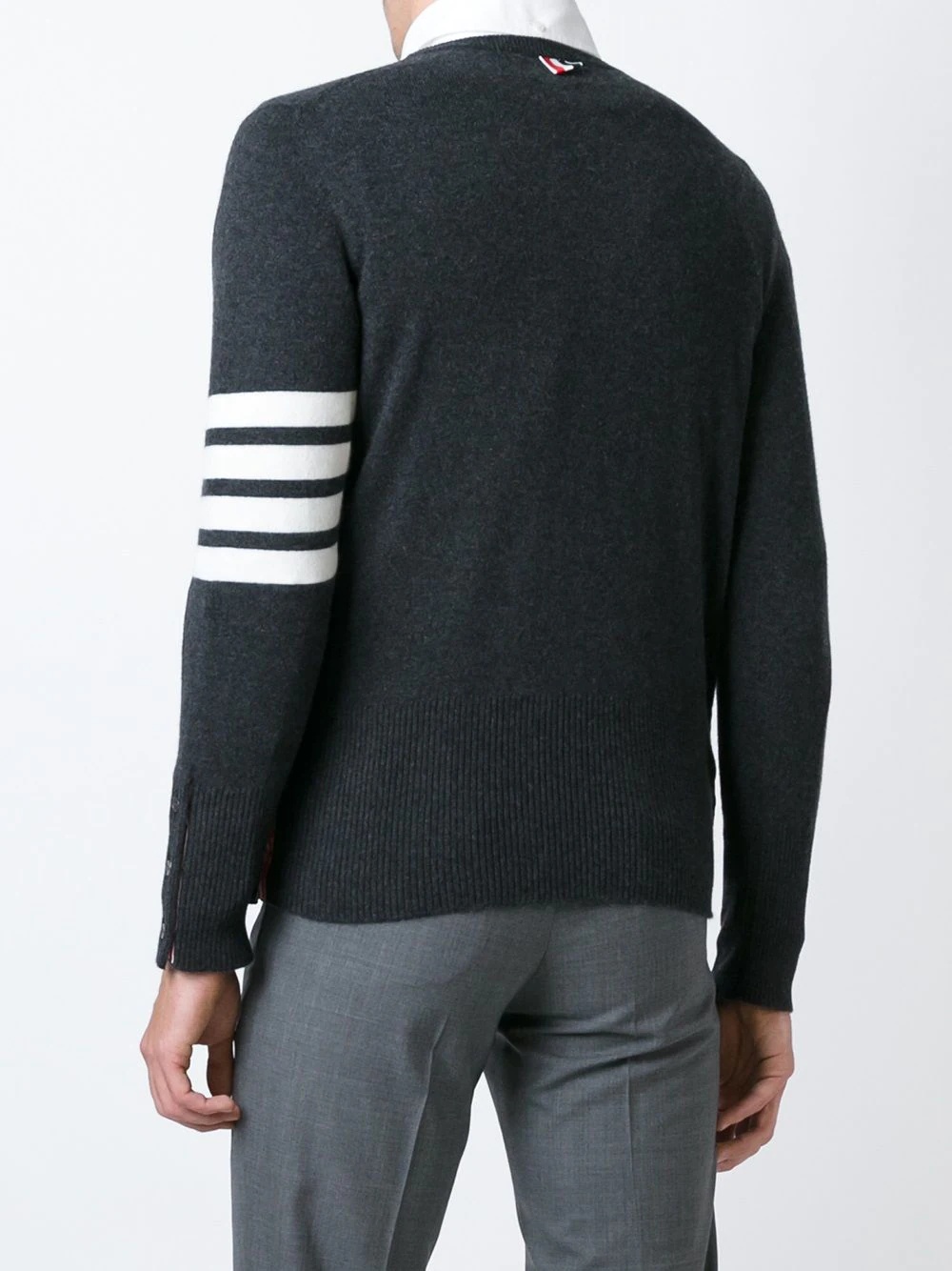4-Bar Cashmere Pullover - 4