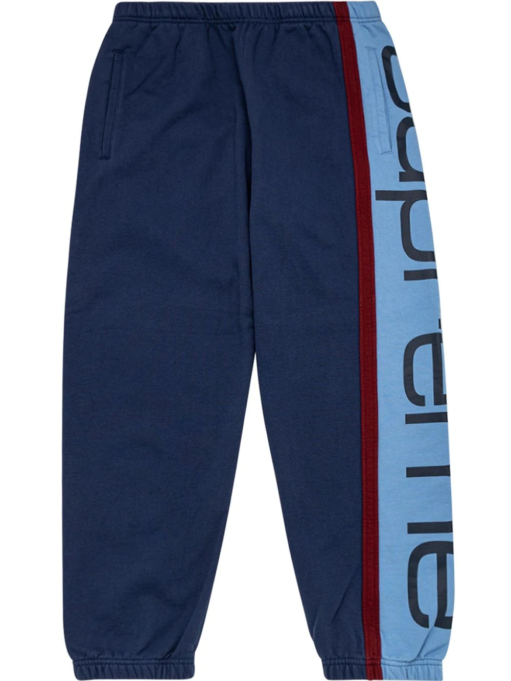 big logo paneled track pants - 1