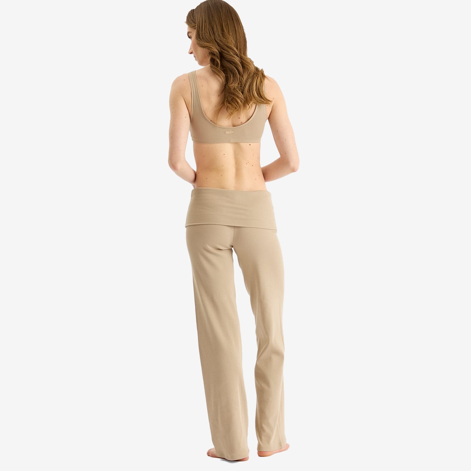 SKIMS Cotton Rib Foldover Legging - 3