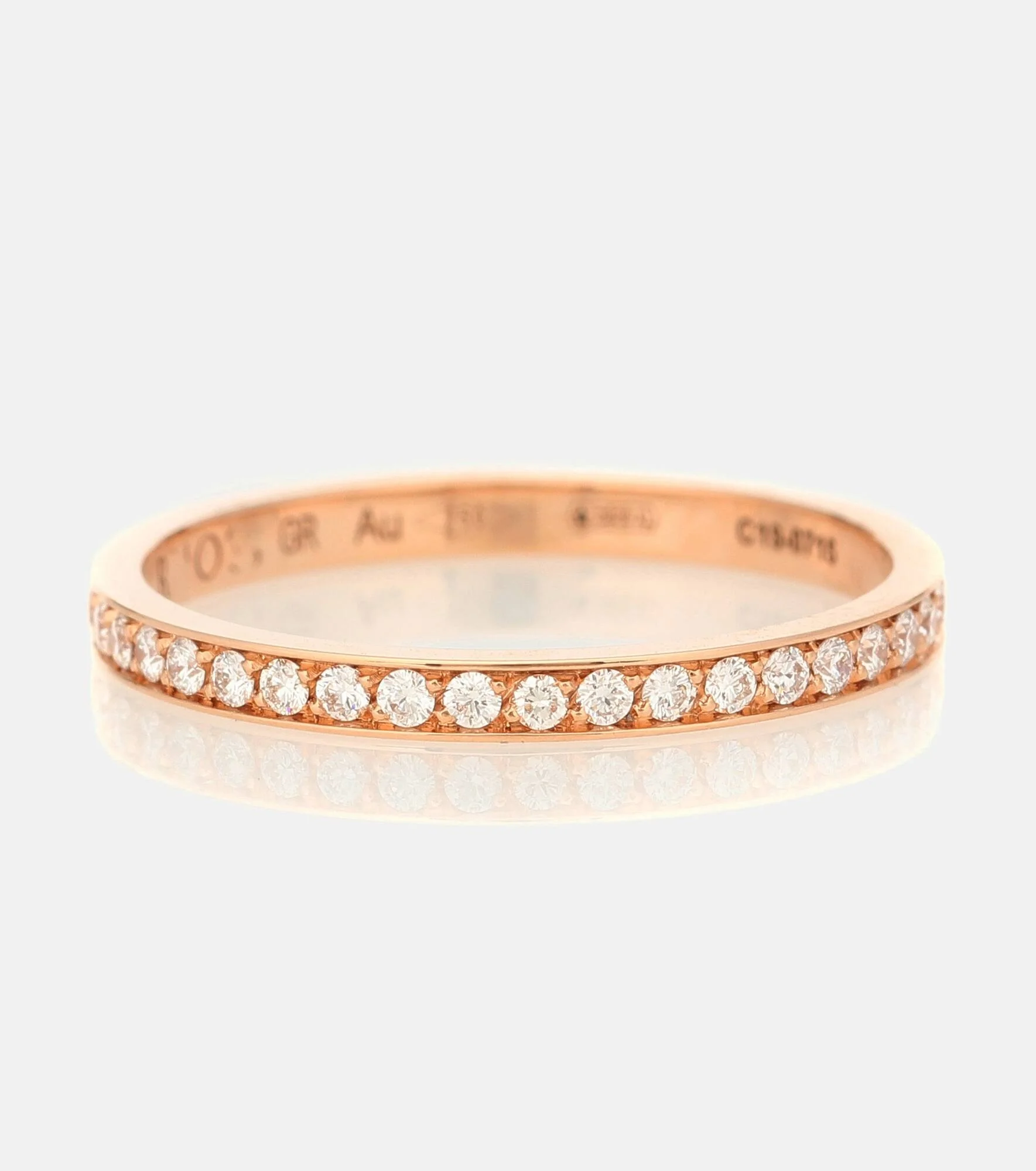 Berbere XS 18kt rose gold ring with diamonds - 1