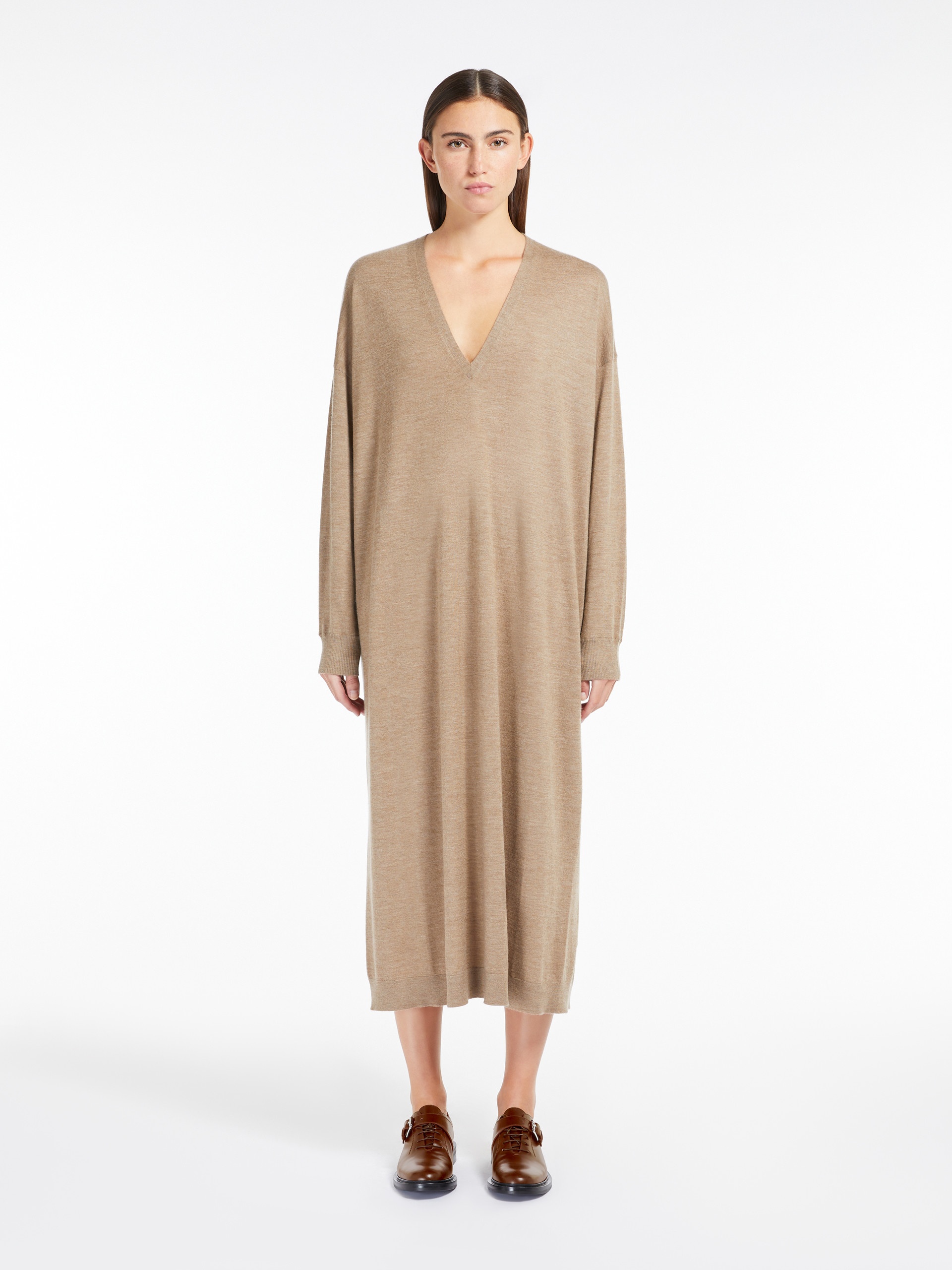 CERTOSA Cashmere yarn pullover dress - 3