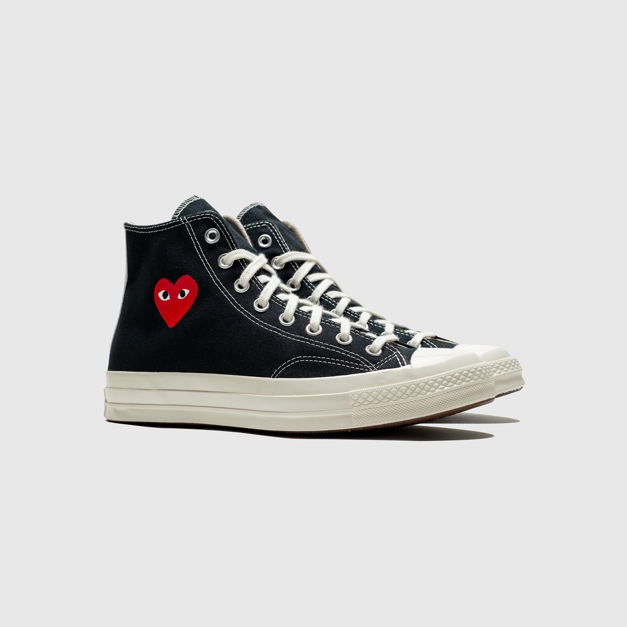 CHUCK TAYLOR ALL-STAR '70 HI "BLACK SINGLE HEART" - 2