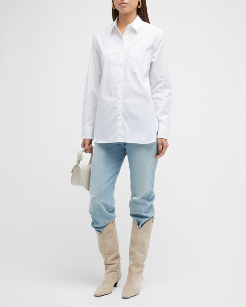 rag & bone Maxine Classic Button-Front Shirt outlook