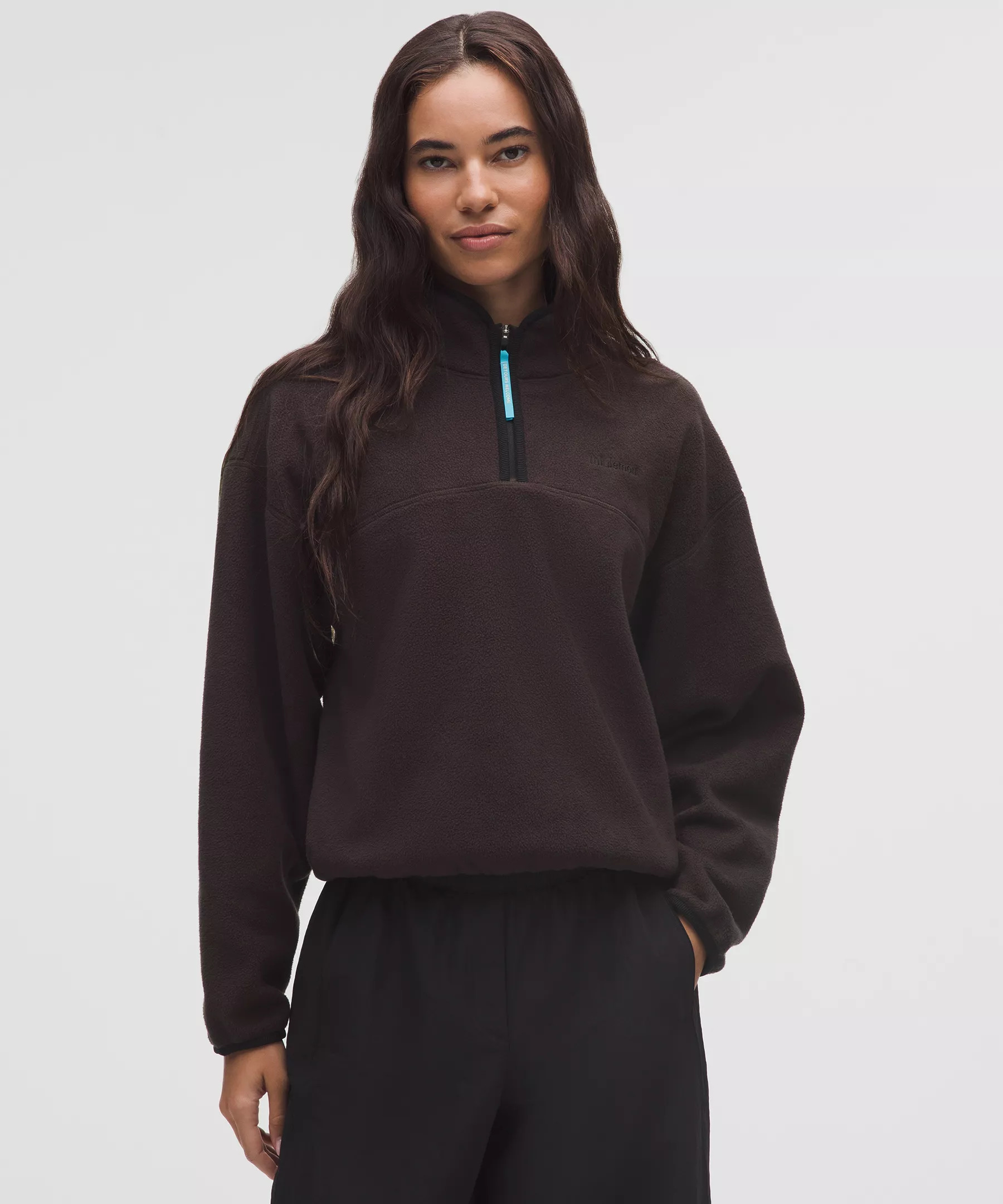 Tumbled Fleece Half-Zip Jacket - 1