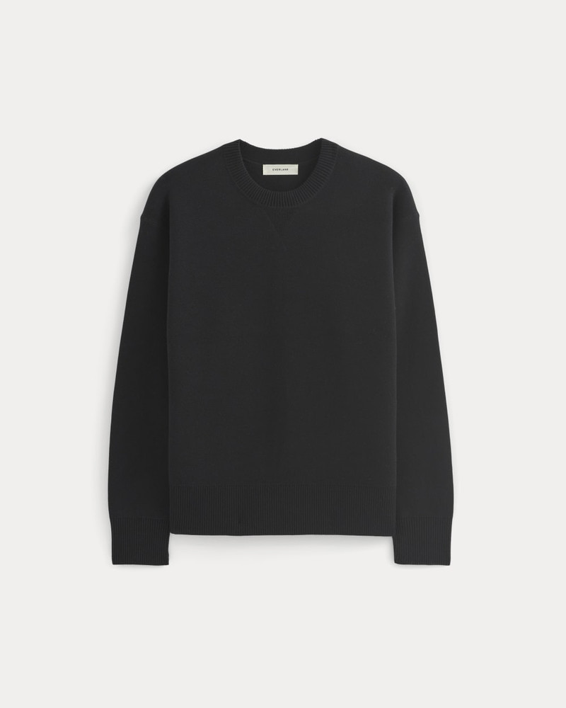 LUXE MERINO DOUBLE-KNIT SWEATER 1