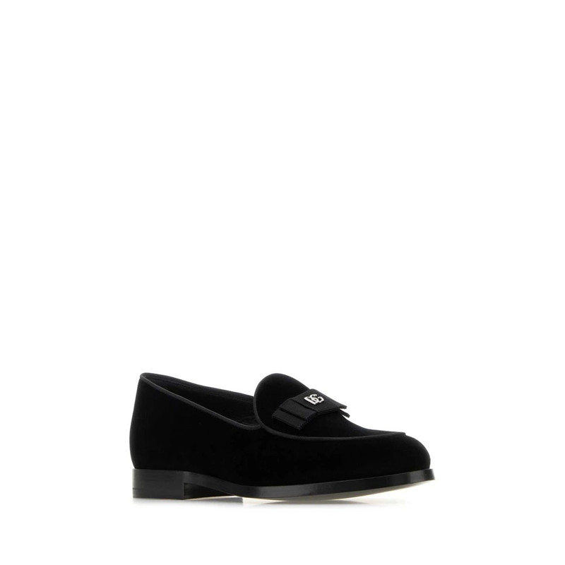 Dolce & Gabbana STYLISH BLACK BELT VIVALDI LOAFERS outlook