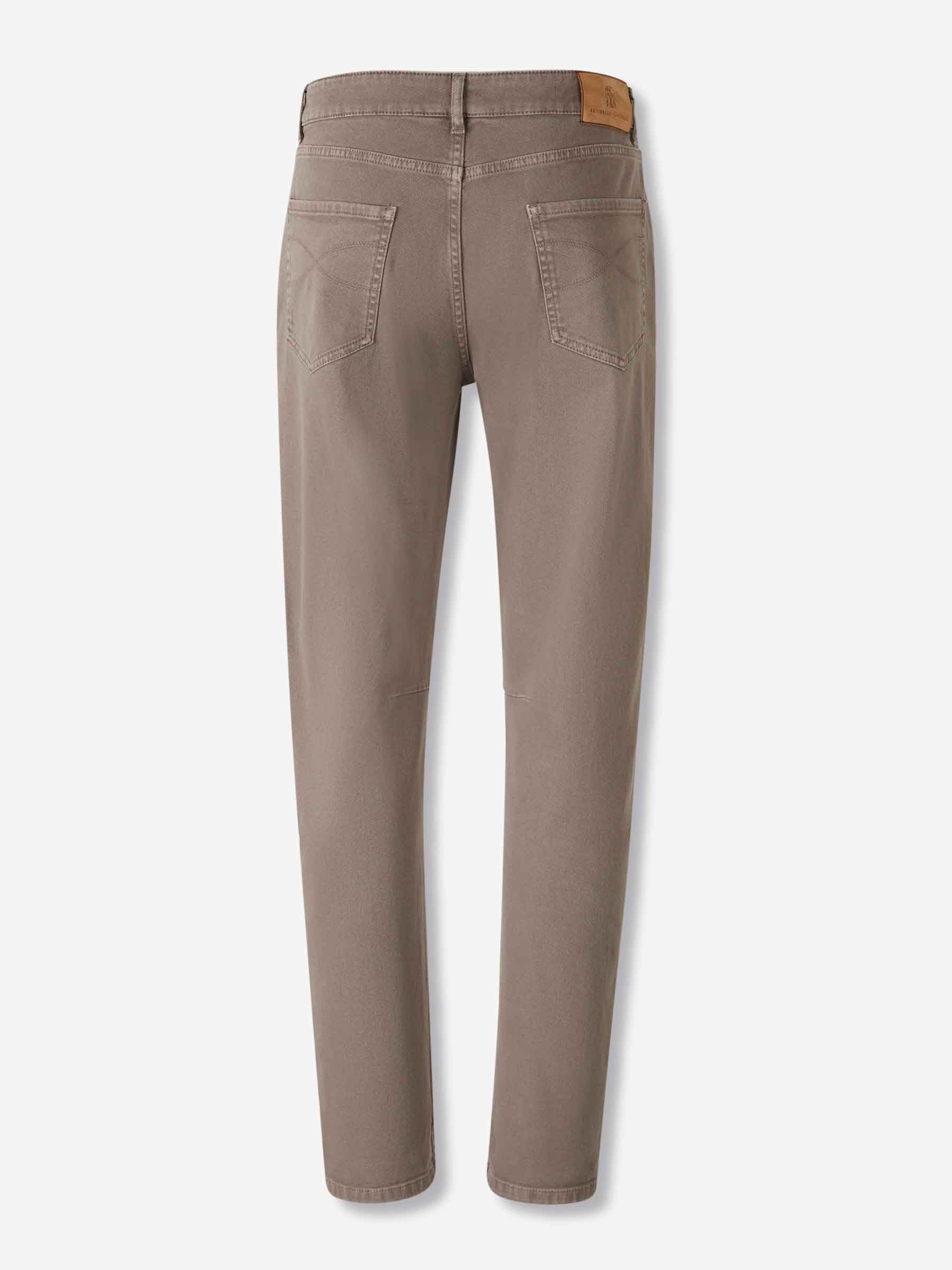 STRAIGHT COTTON JEANS - 2