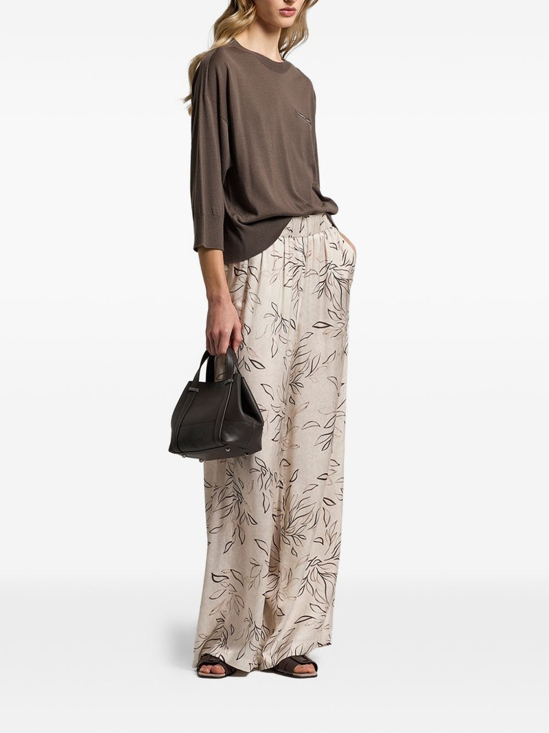 PESERICO wool yarn sweater outlook