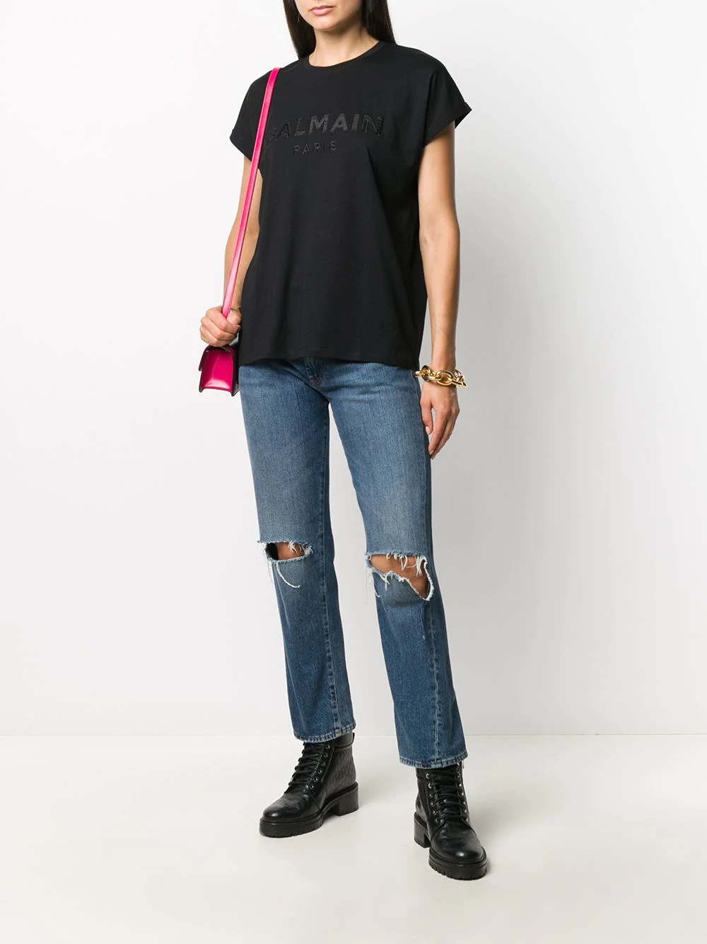 logo-embroidered relaxed-fit T-shirt - 2