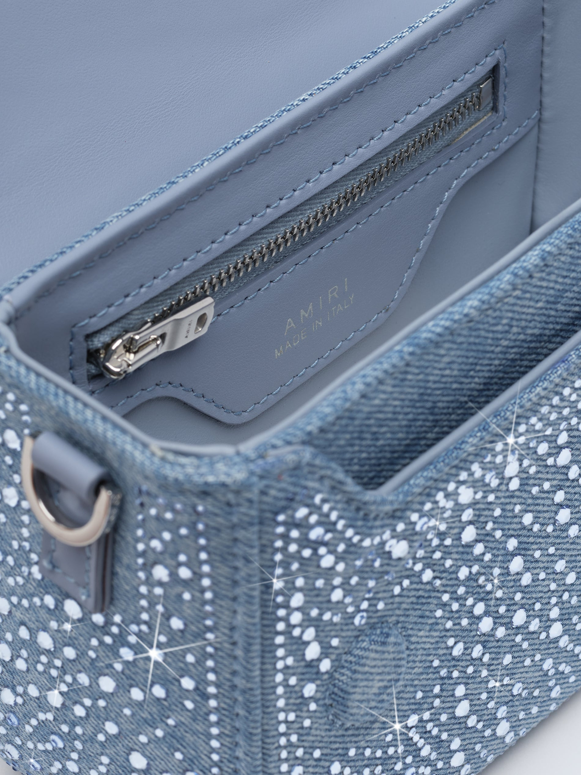 CRYSTAL DENIM MICRO MA BAG - 11