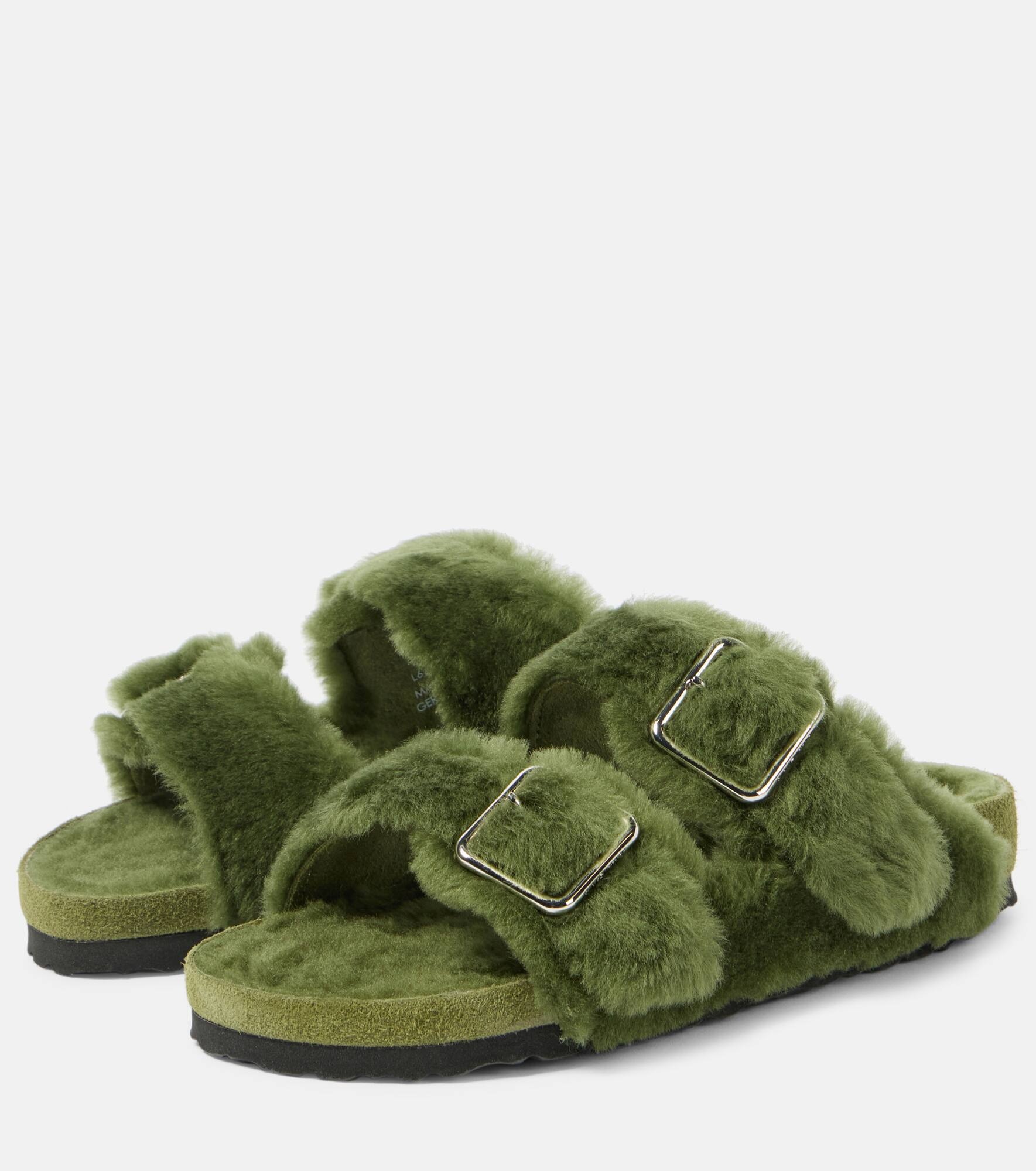 Arizona shearling sandals - 4