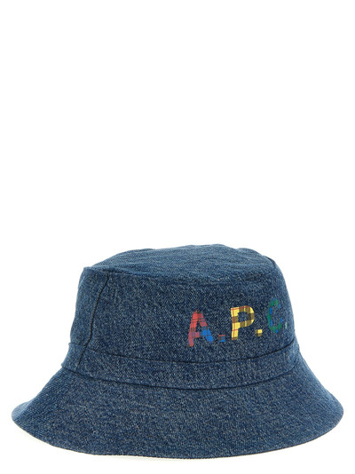 A.P.C. Bcuket Hat Denim Hats Light Blue outlook