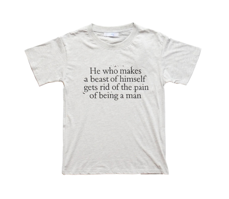 Praying 'Beast' Tee (Grey) 1