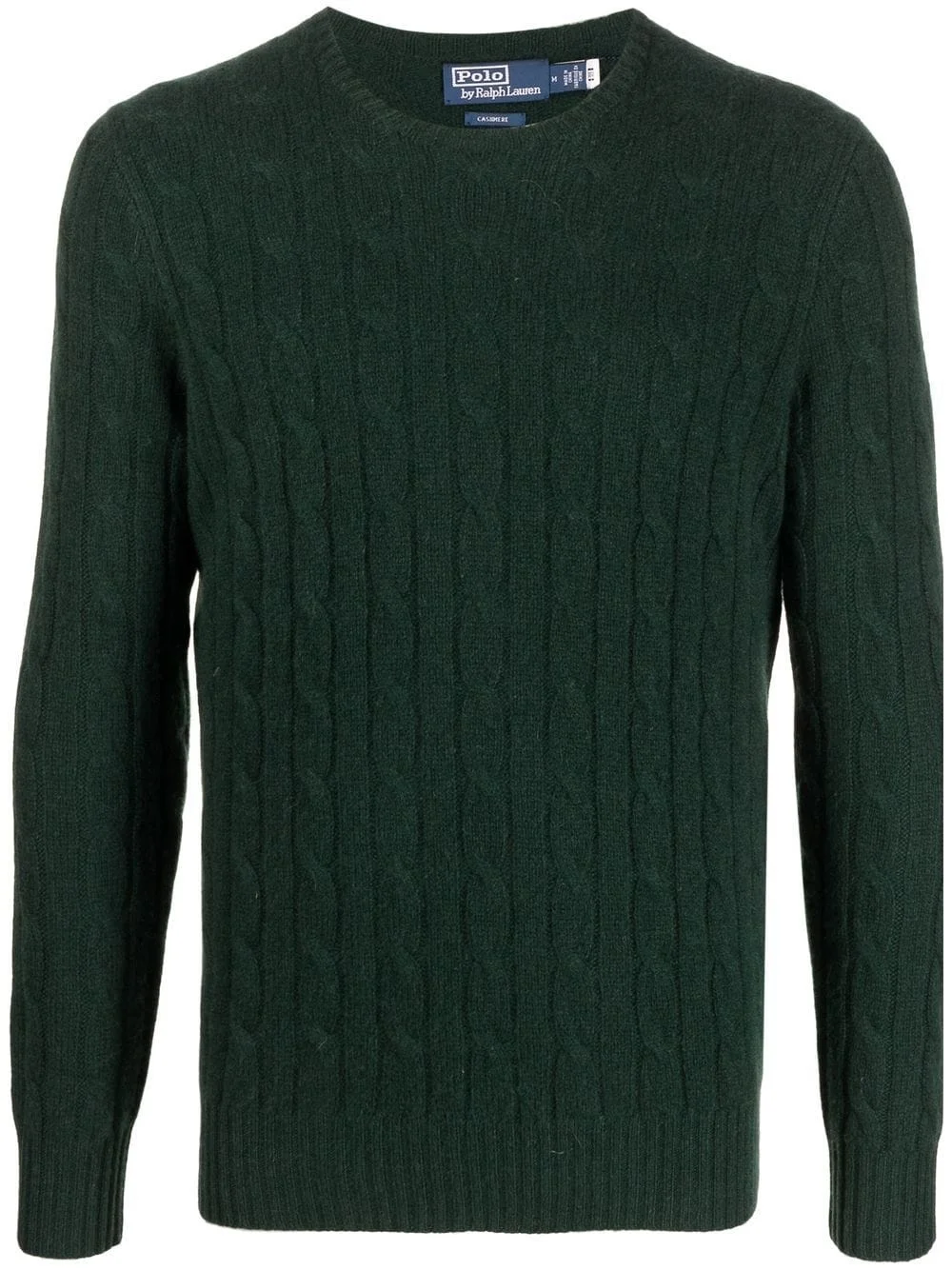 cable-knit cashmere jumper - 1