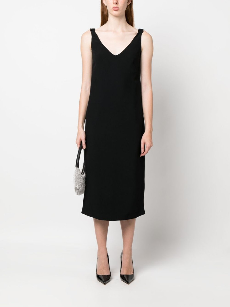 N°21 ruched-strap midi dress outlook