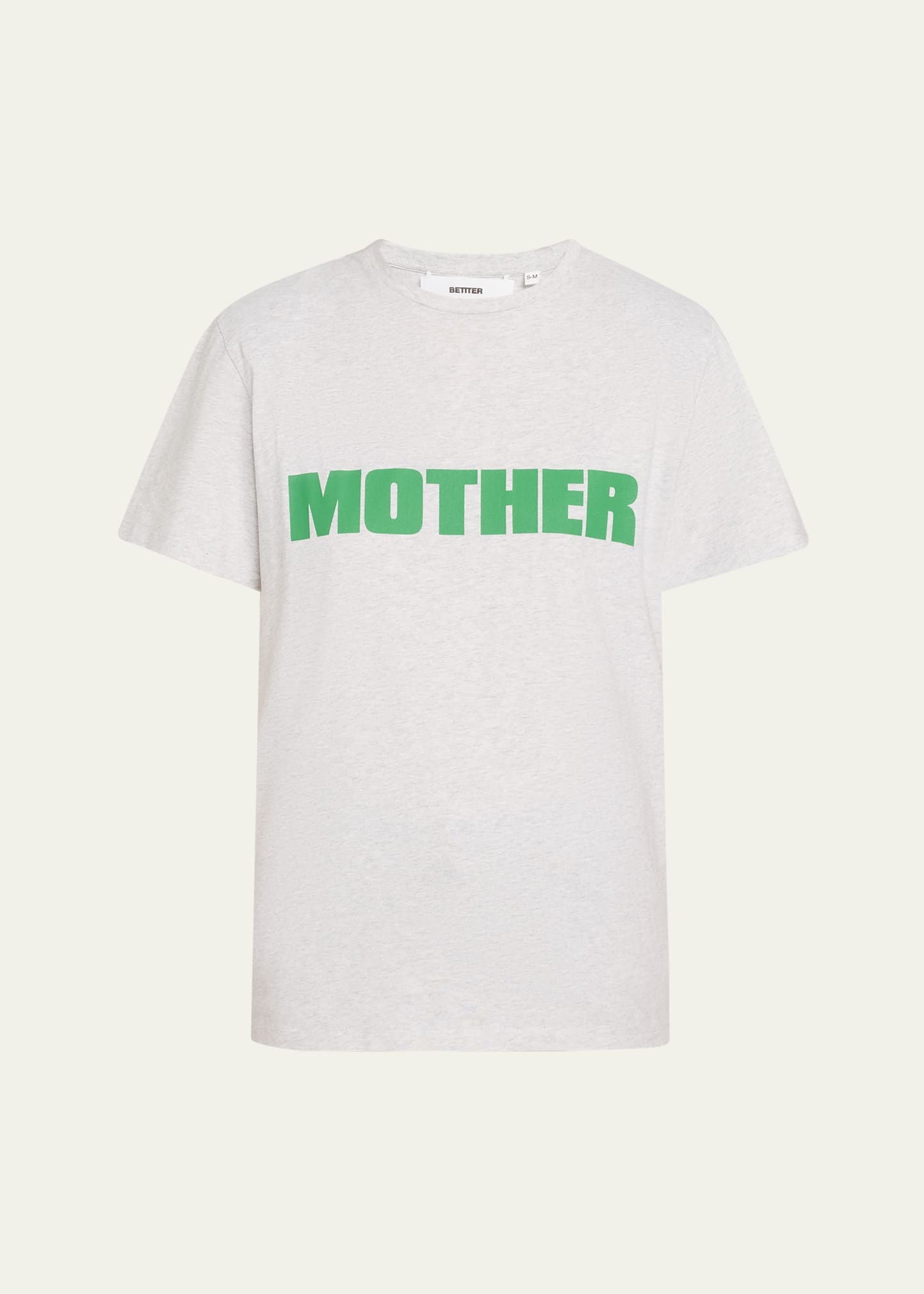 Mother Typographic Cotton T-Shirt - 1