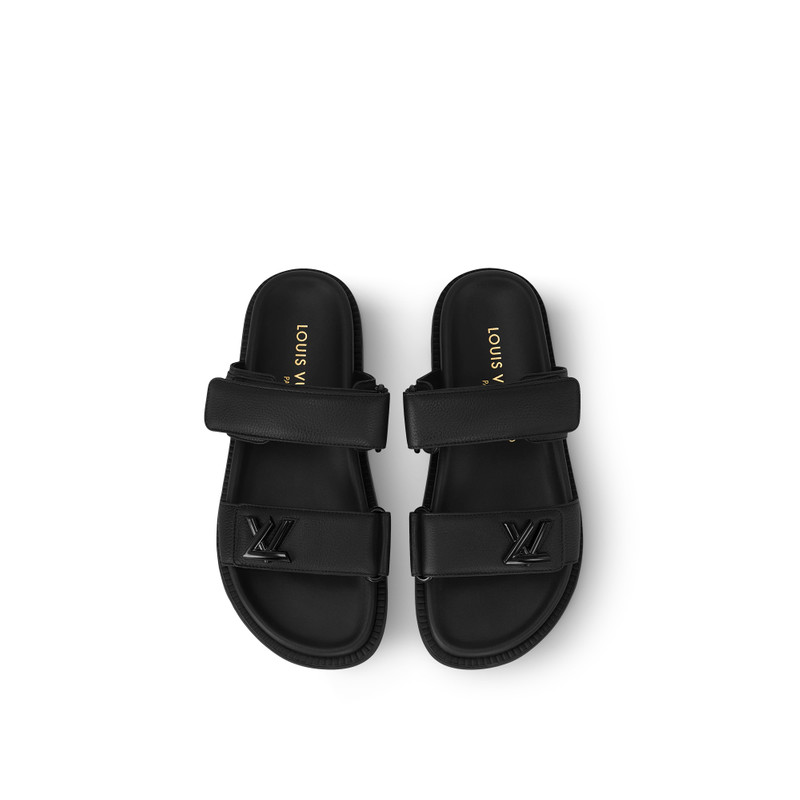 LV Sunset Flat Comfort Mule 3