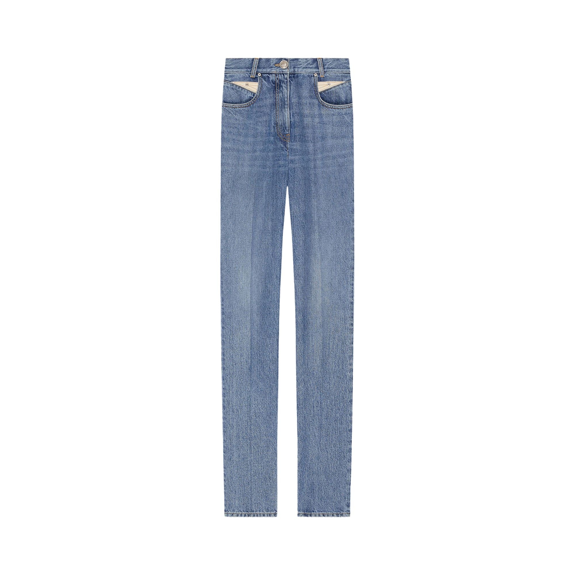 Givenchy Yoke Slim Fit Jeans 'Denim Blue' - 1