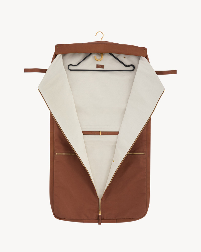 SAINT LAURENT GARMENT BAG IN LEATHER 6
