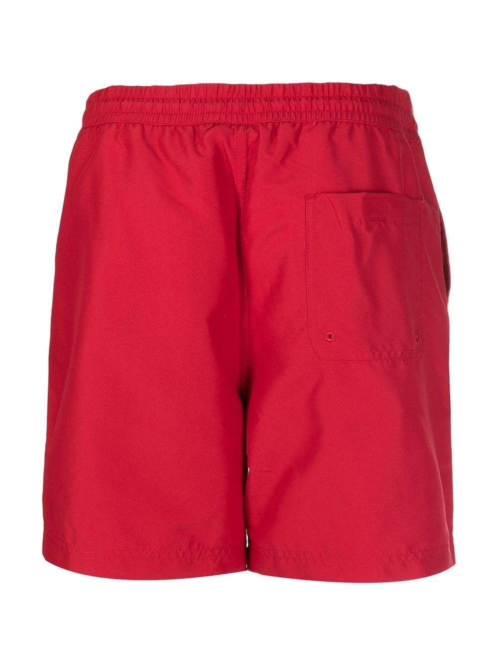 embroidered-logo swim shorts - 2