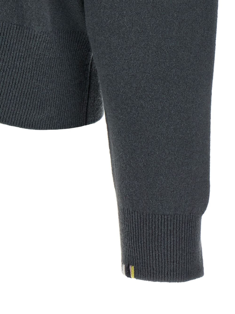 nº355 Tes cuffed-sleeve crew-neck sweater - 4