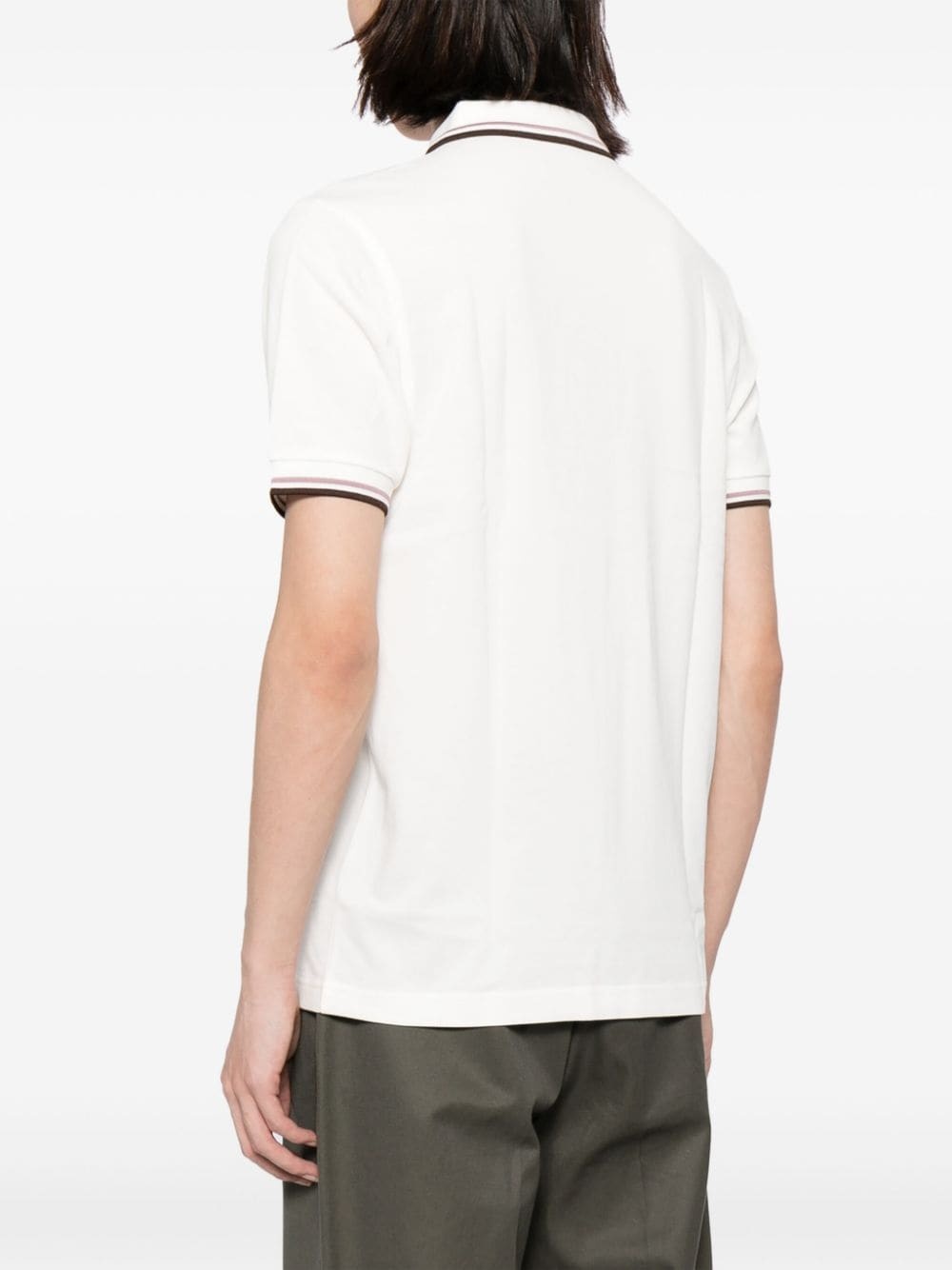 Twin Tipped cotton polo shirt - 4