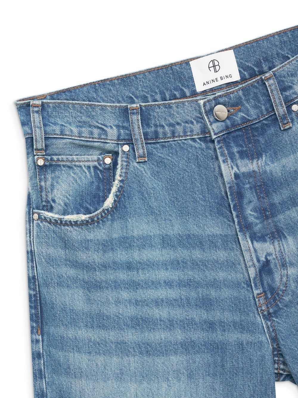Roy mid-rise straight jeans - 4