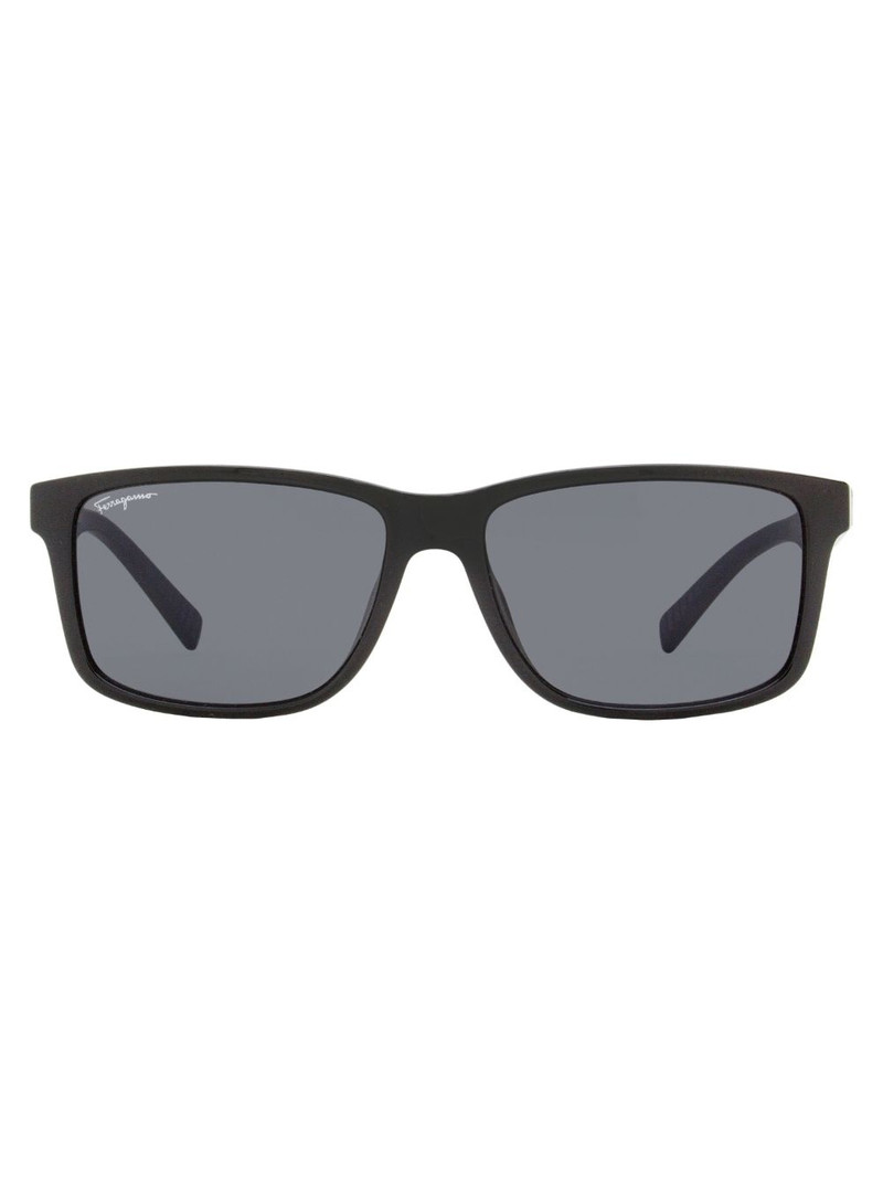logo-print sunglasses - 1