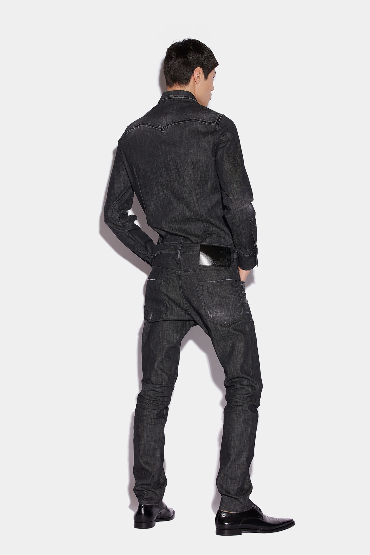 IBRA BLACK ON BLACK BLACK CLEAN WASH COOL GUY JEANS - 2