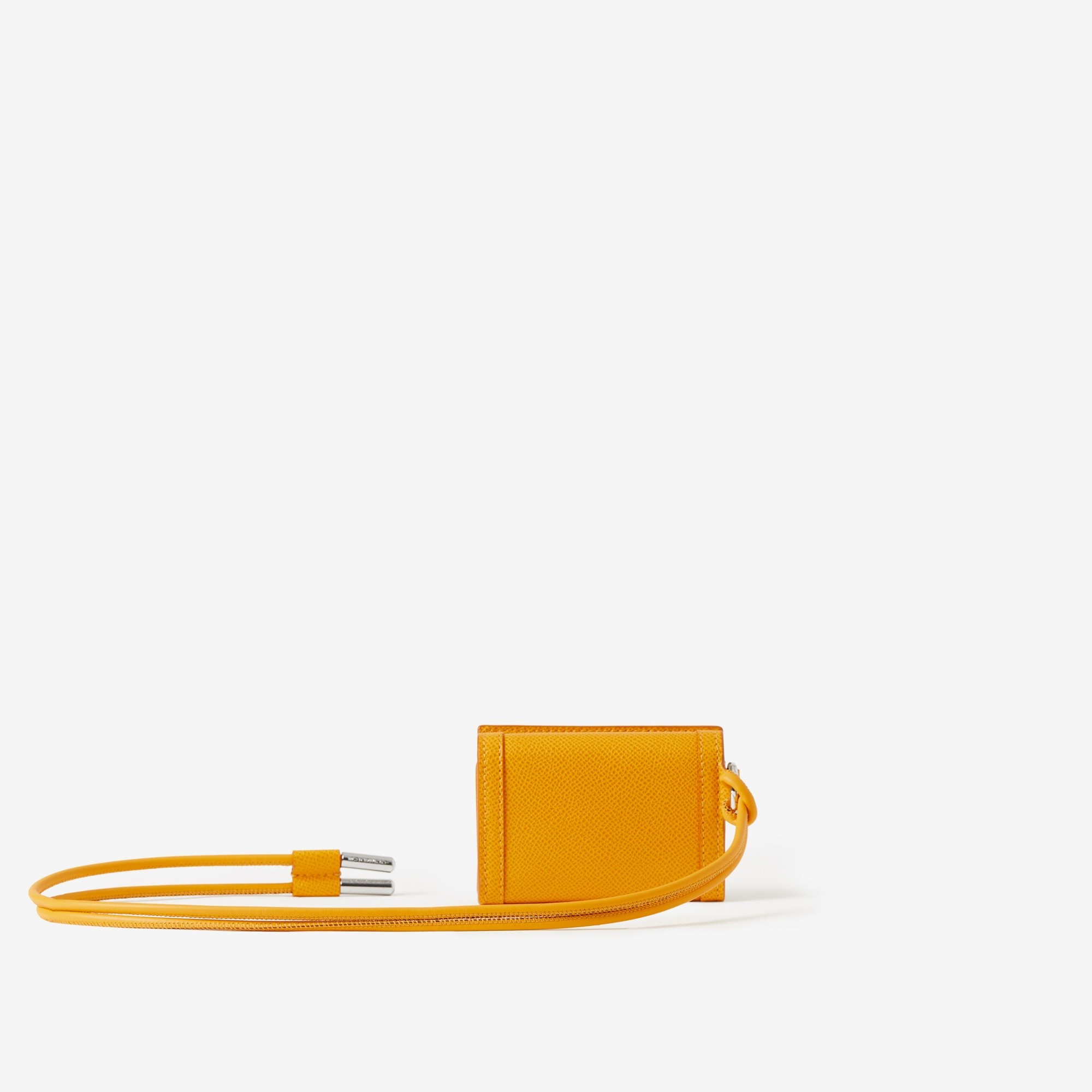 Grainy Leather TB Card Case Lanyard - 3