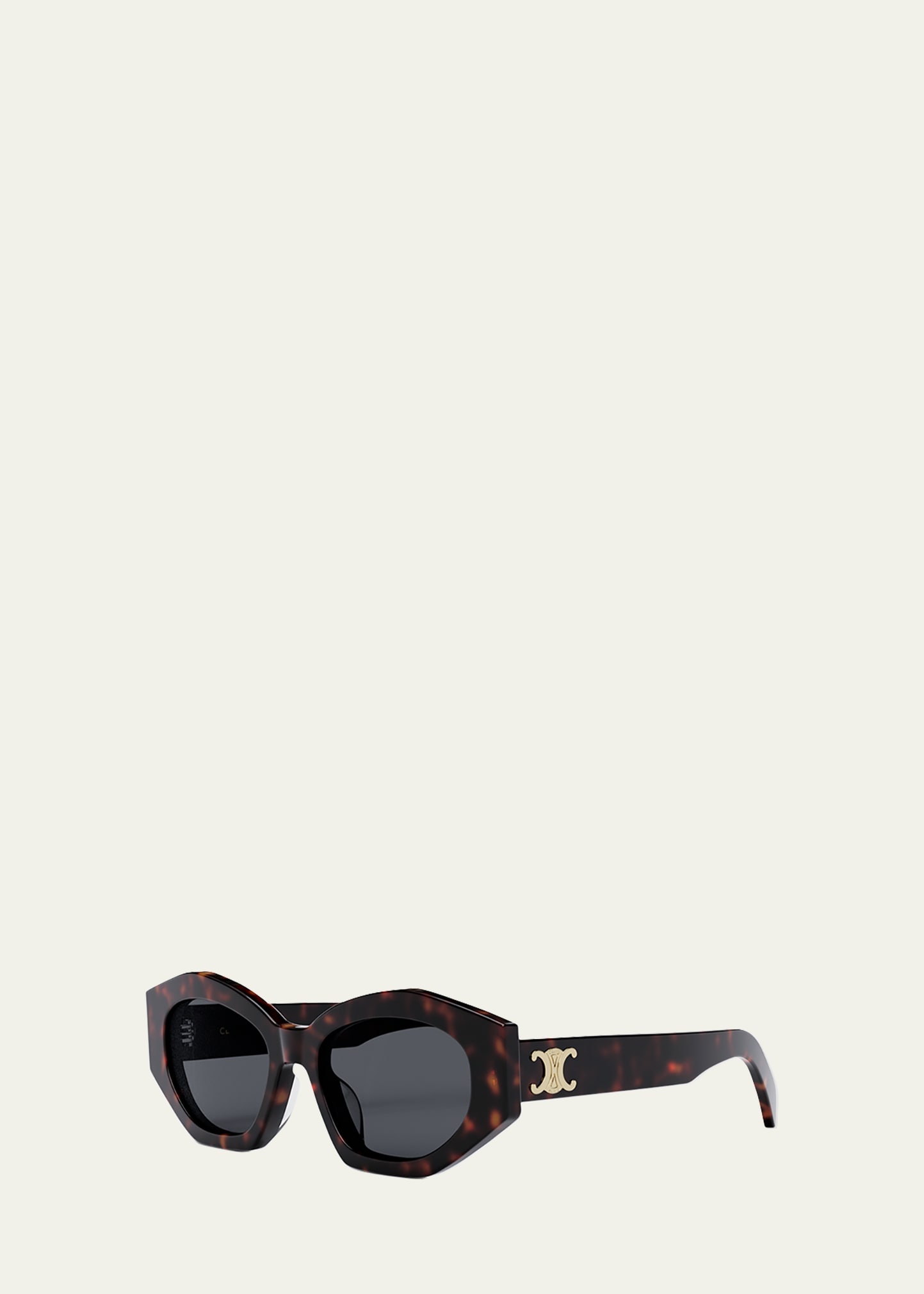 Triomphe Logo Acetate Cat-Eye Sunglasses - 2