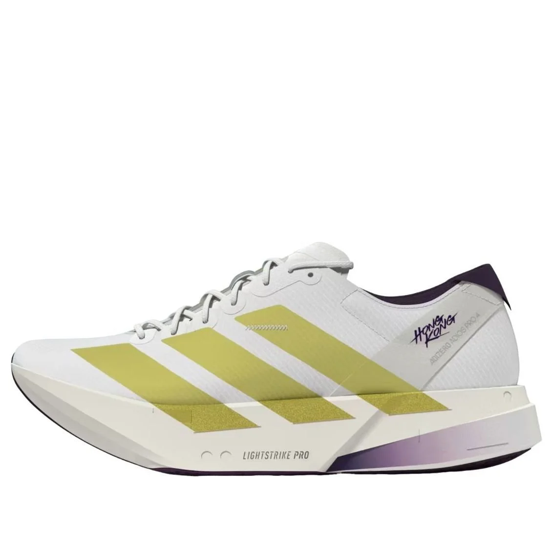 adidas Adizero Adios Pro 4 'White Gold Aurora Plum' KH6359 - 1