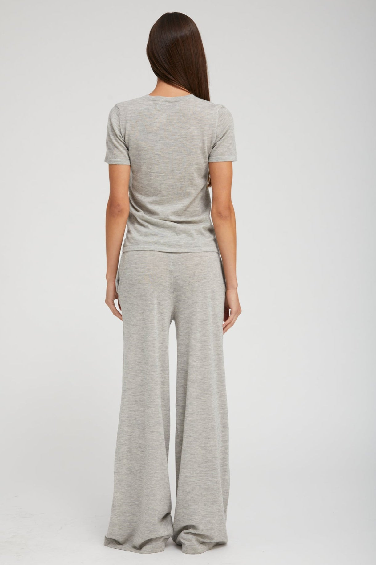 OXFORD ULTRA FINE CASHMERE TEE - 4