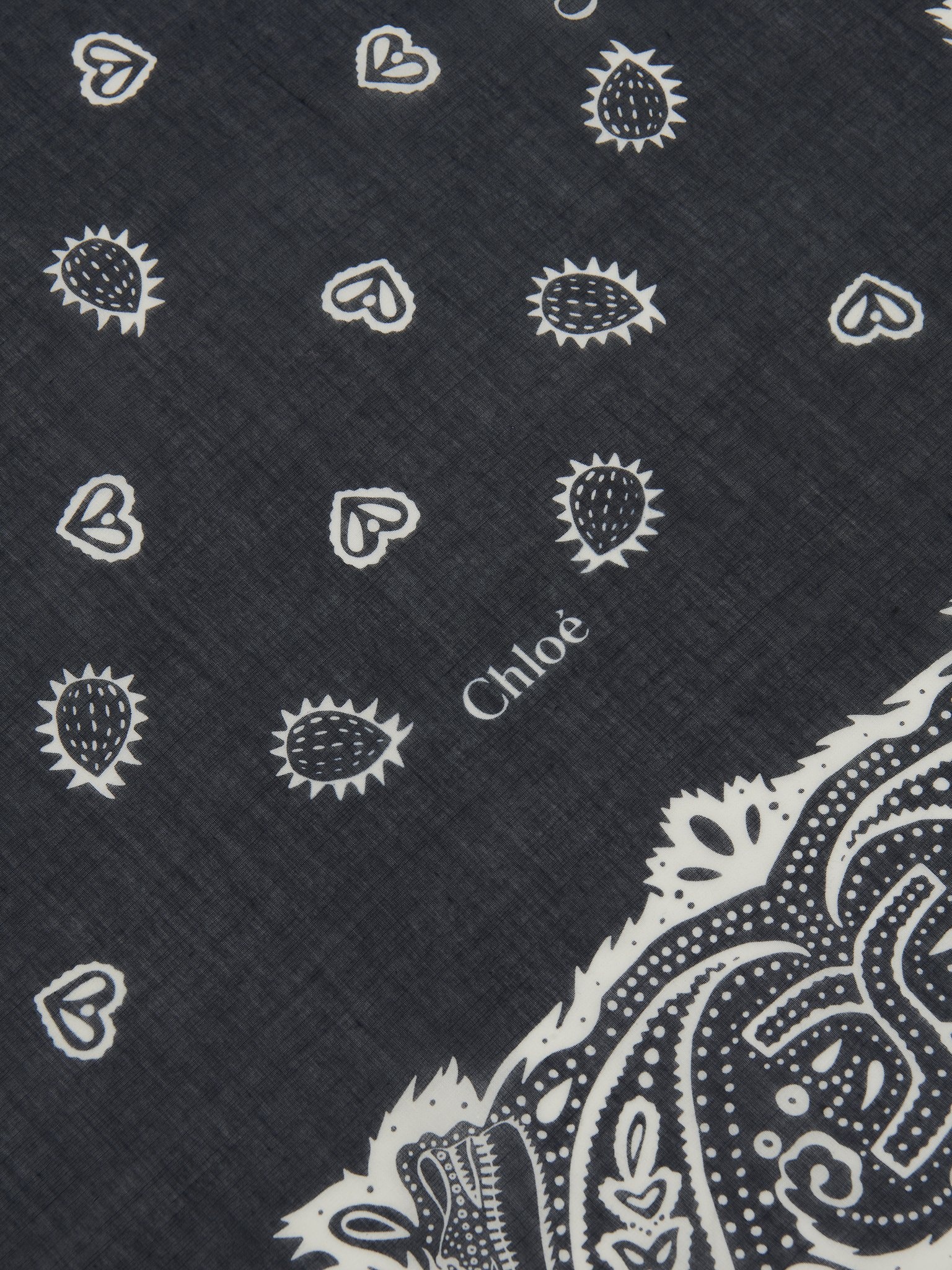 BANDANA PRINT SCARF - 3