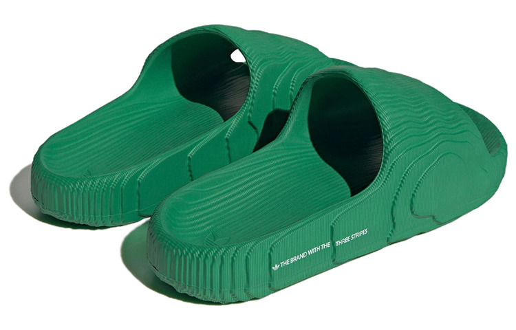 adidas Adilette 22 Slides 'Green White' IF5395 - 4