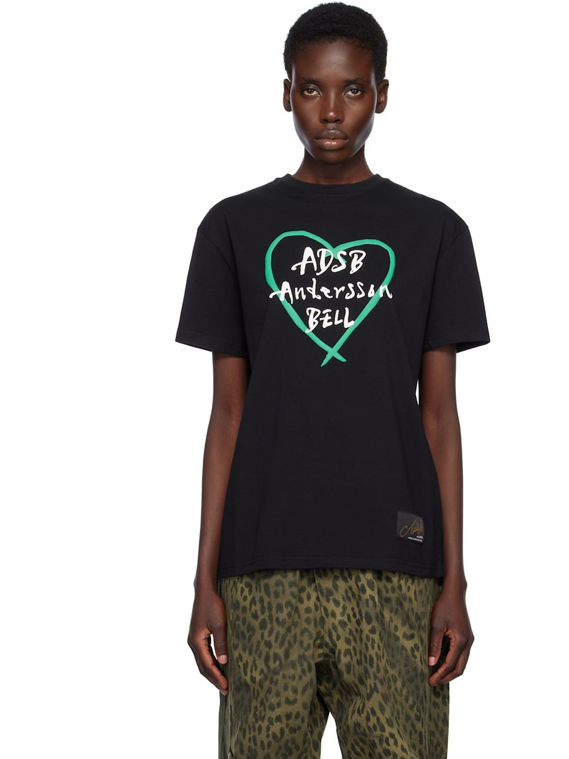 Black Heart Kelly Logo T-shirt 1