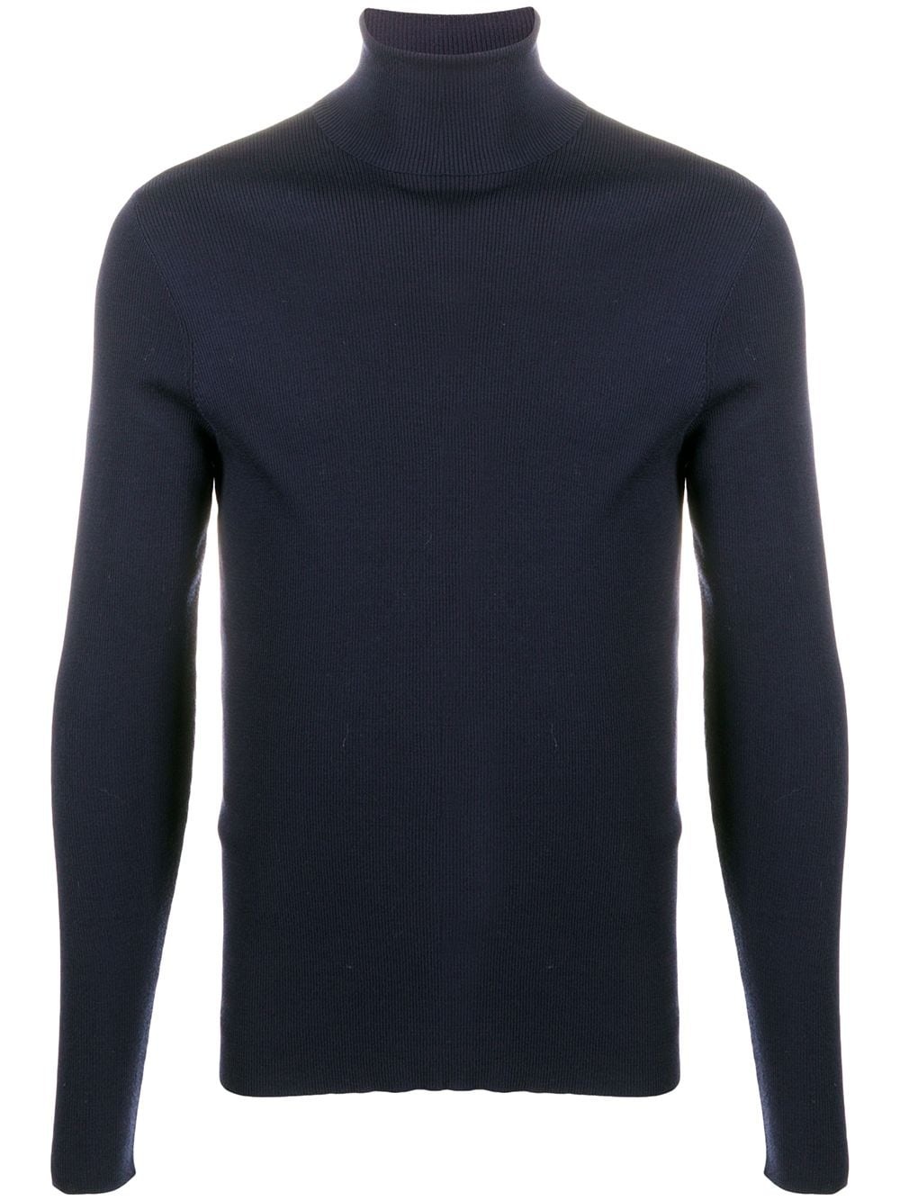 fitted roll neck jumper - 1