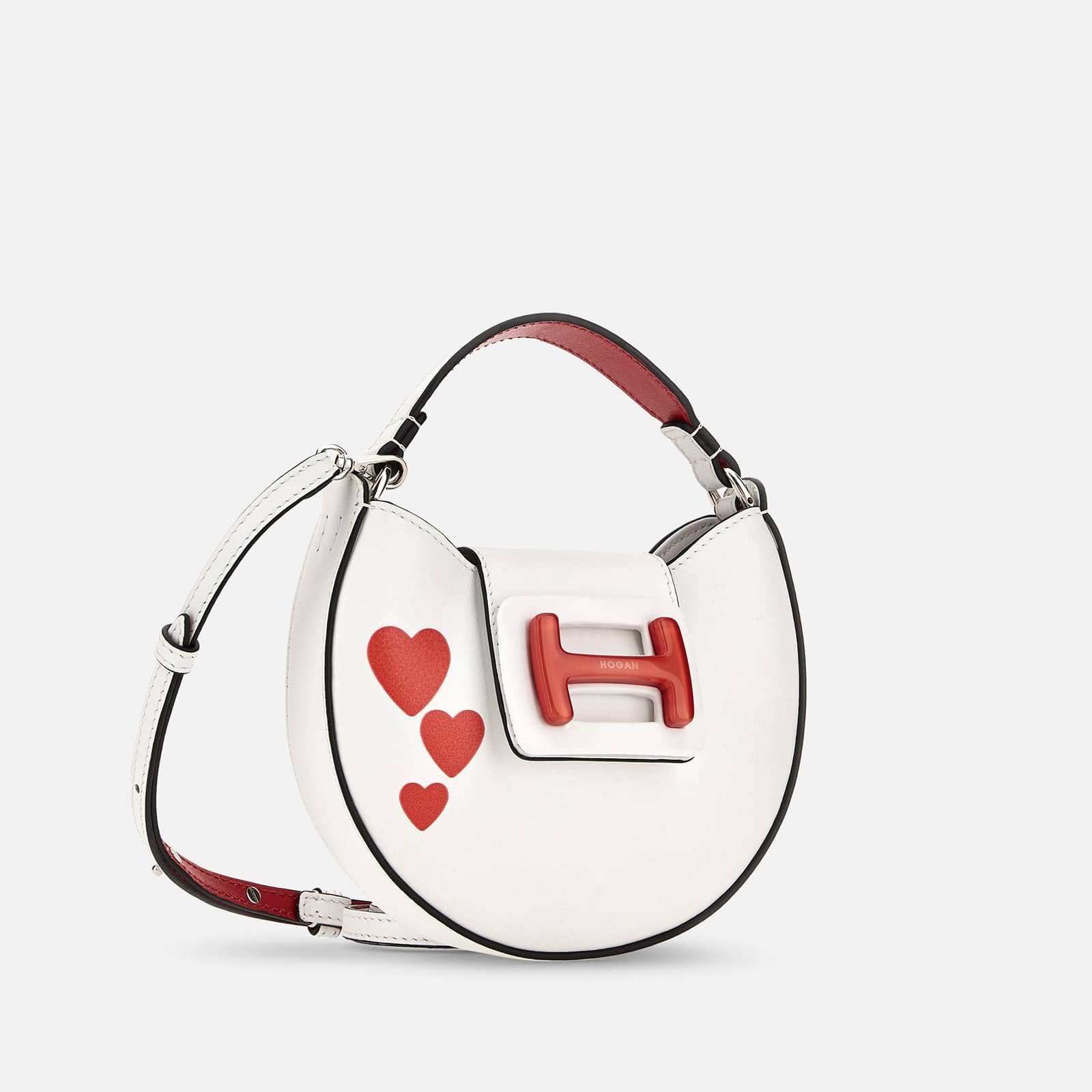 Hogan H-Bag Mini - Valentine's Day Red White - 3