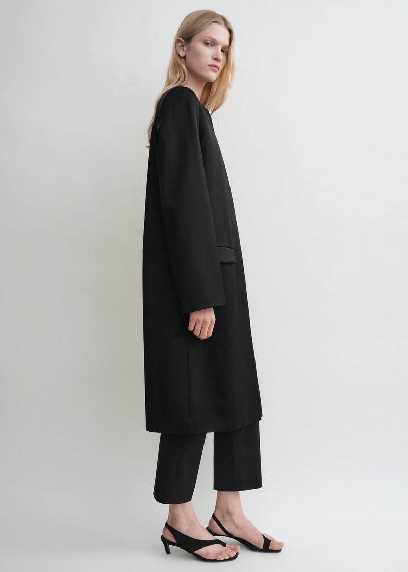 Chintz coat black 3