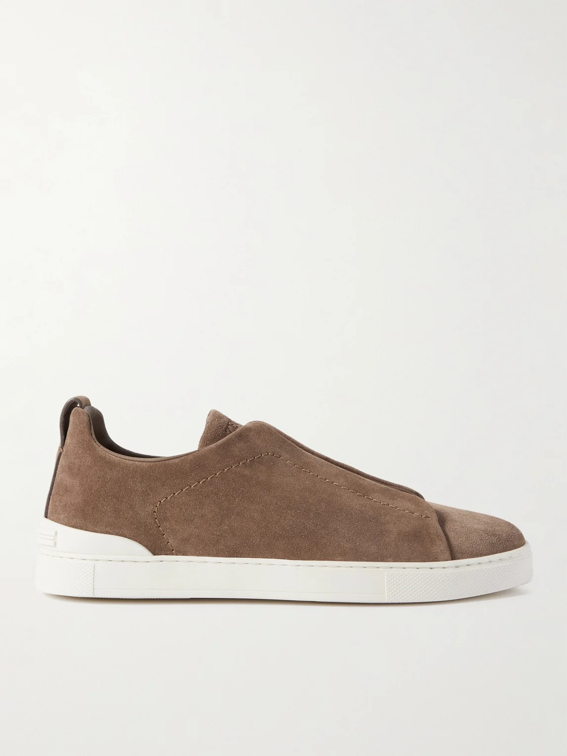 Triple Stitch™ Suede Slip-On Sneakers - 1
